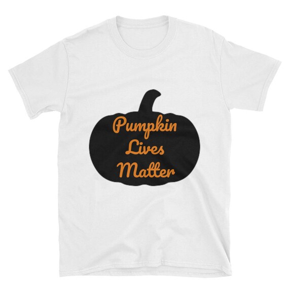 PUMPKIN LIVES MATTER Funny Halloween Short-Sleeve Unisex T-Shirt
