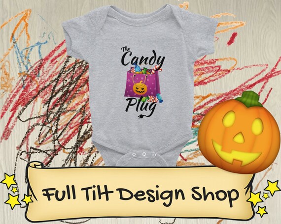 The Candy Plug Halloween Infant Bodysuit