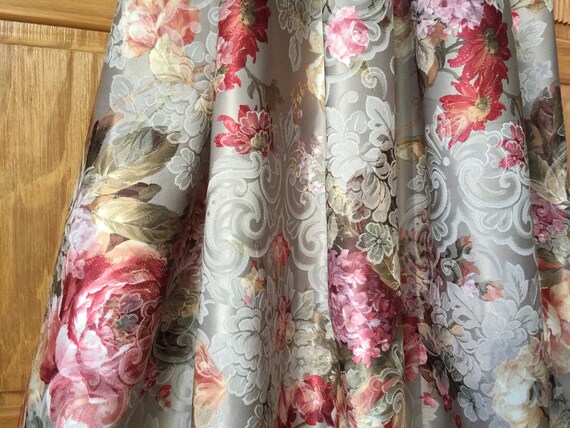 Country House Decostoff 160 X 280 Cm Roses English Cottage Etsy