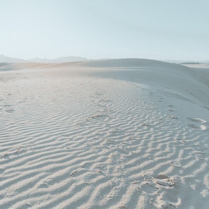 Sand Dune, Minimal, Minimalism, Simple, Photo, New Mexico, Wall Art, Home Decor, Blue, Neutral, Photo, Digital Download