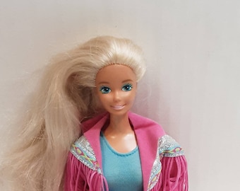 Western fun barbie sale