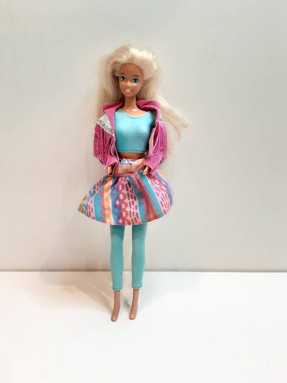 Western Fun Barbie 9932 NEAR COMPLETE - Etsy