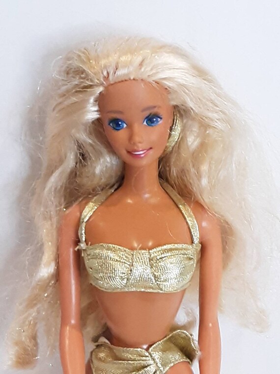 stem Wegenbouwproces Kenia Vintage Sun Sensation Barbie 1390 by Mattel 1991 - Etsy