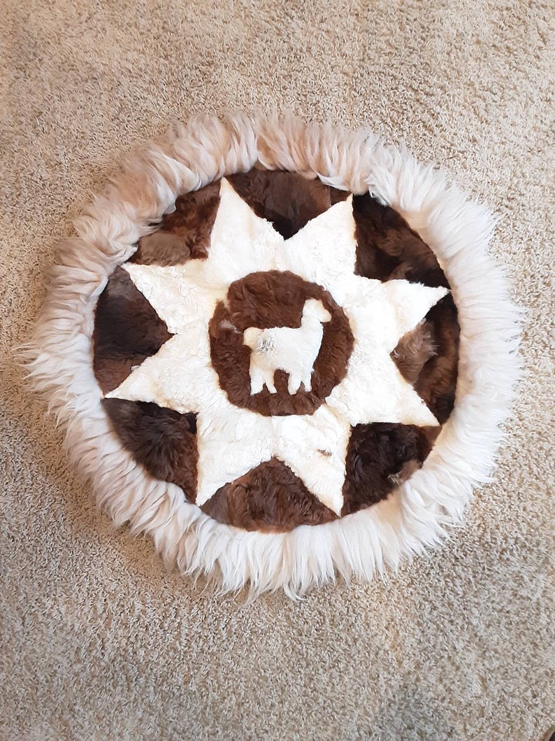 Llama Wall Hanging/rug From Peru Etsy