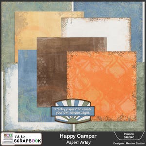 Happy Camper Paper-Artsy: Digitales Sammelalbum