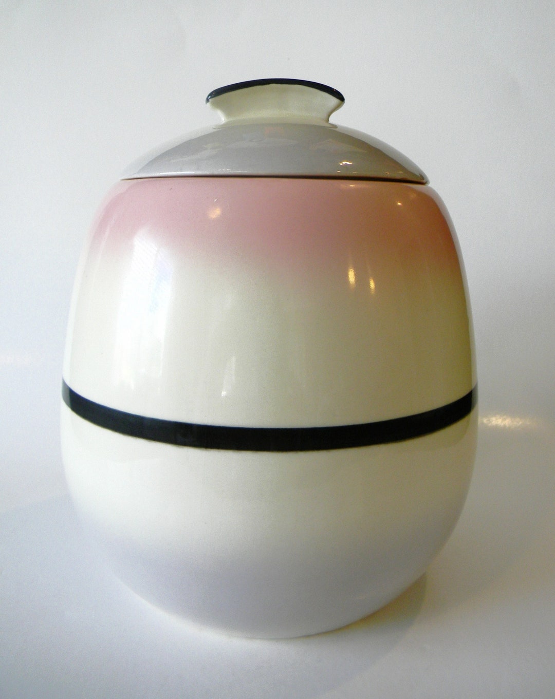 Midcentury Modern Debonair Cookie Jar by Hull Pottery Etsy