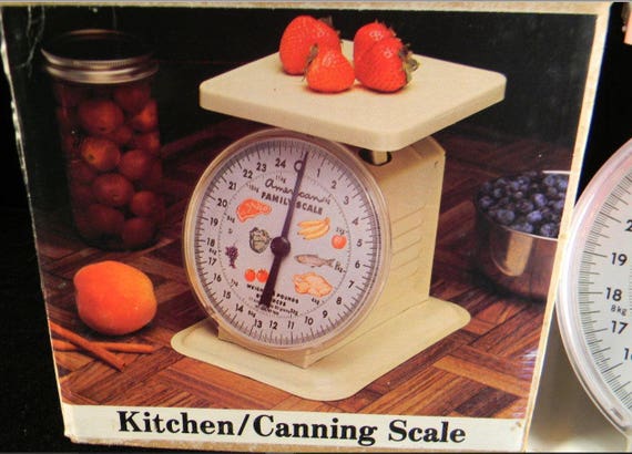 1960s American Family Kitchencanning Scale In Its Original Box - 