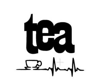 Tea decal, tea cup decals, vinyl,decals for cups, decals for tumblers, decals