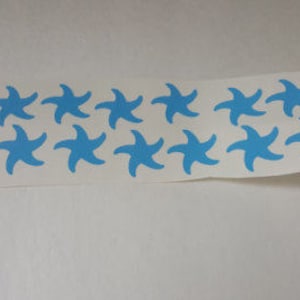Verkauf, Seestern Aufkleber, Seestern Aufkleber, Glas Aufkleber, Fenster Aufkleber, Weinglas Aufkleber, Braut Aufkleber, Seestern, Vinyl, Aufkleber