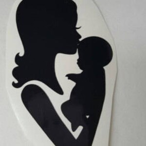 Calcomanía de mamá y yo, calcomanía de madre, calcomanía de bebé de sujeción, pegatinas de vinilo, calcomanía de vinilo, ofertas, calcomanía de amor de madre,