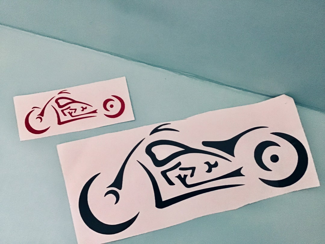 Motorcycle Decal, Motorcycle Sticker, Tumbler Decal, Car Decal, Window ...