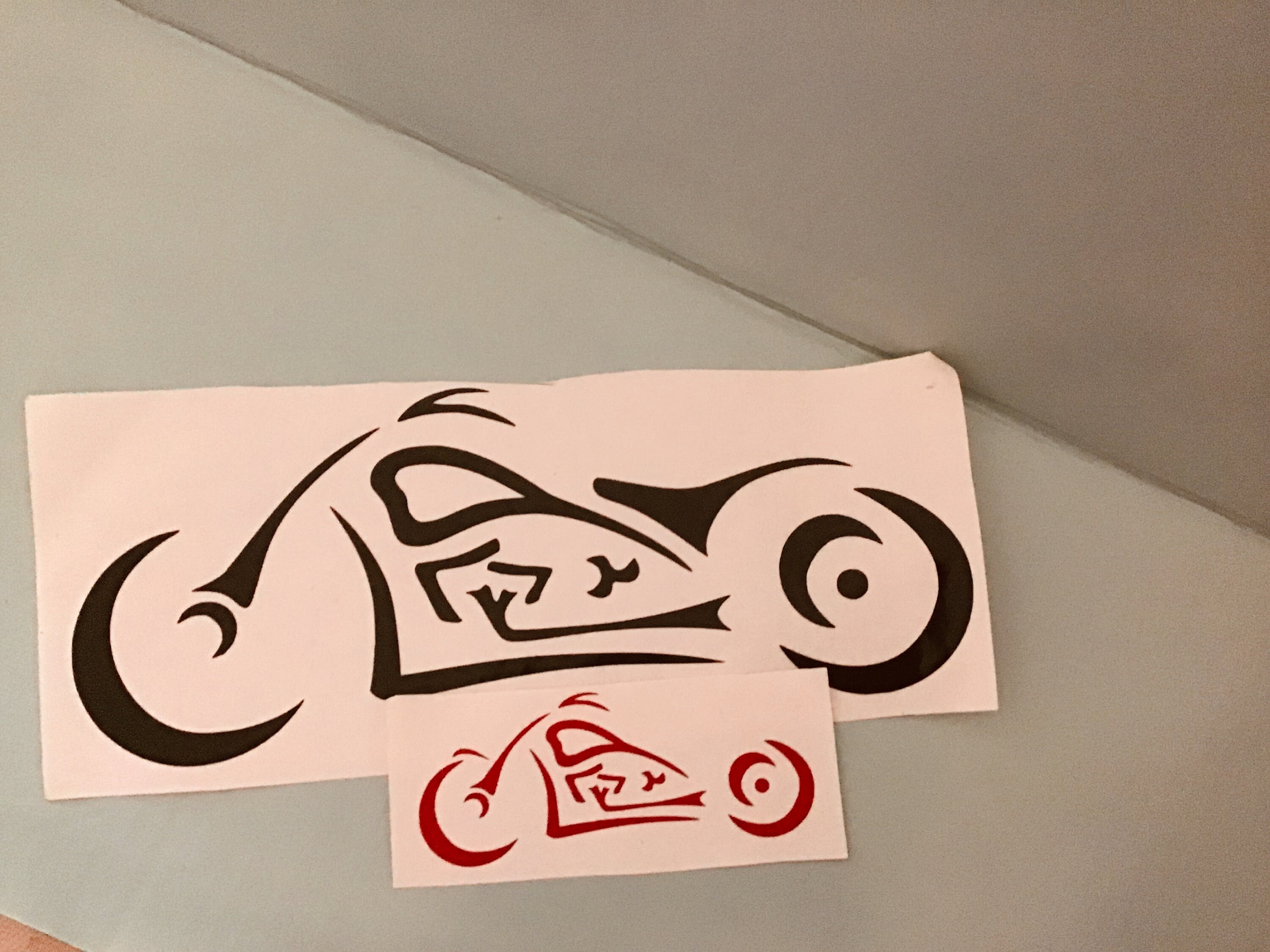Motorcycle Decal Motorcycle Sticker Tumbler Decal Car - Etsy