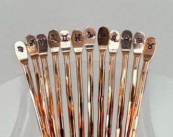 Zodiac Cocktail Picks | Hand Made| Astrology Gift | Virgo Aries Sagittarius Taurus Gemini Scorpio Cancer Libra Leo Capricorn Aquarius Pisces