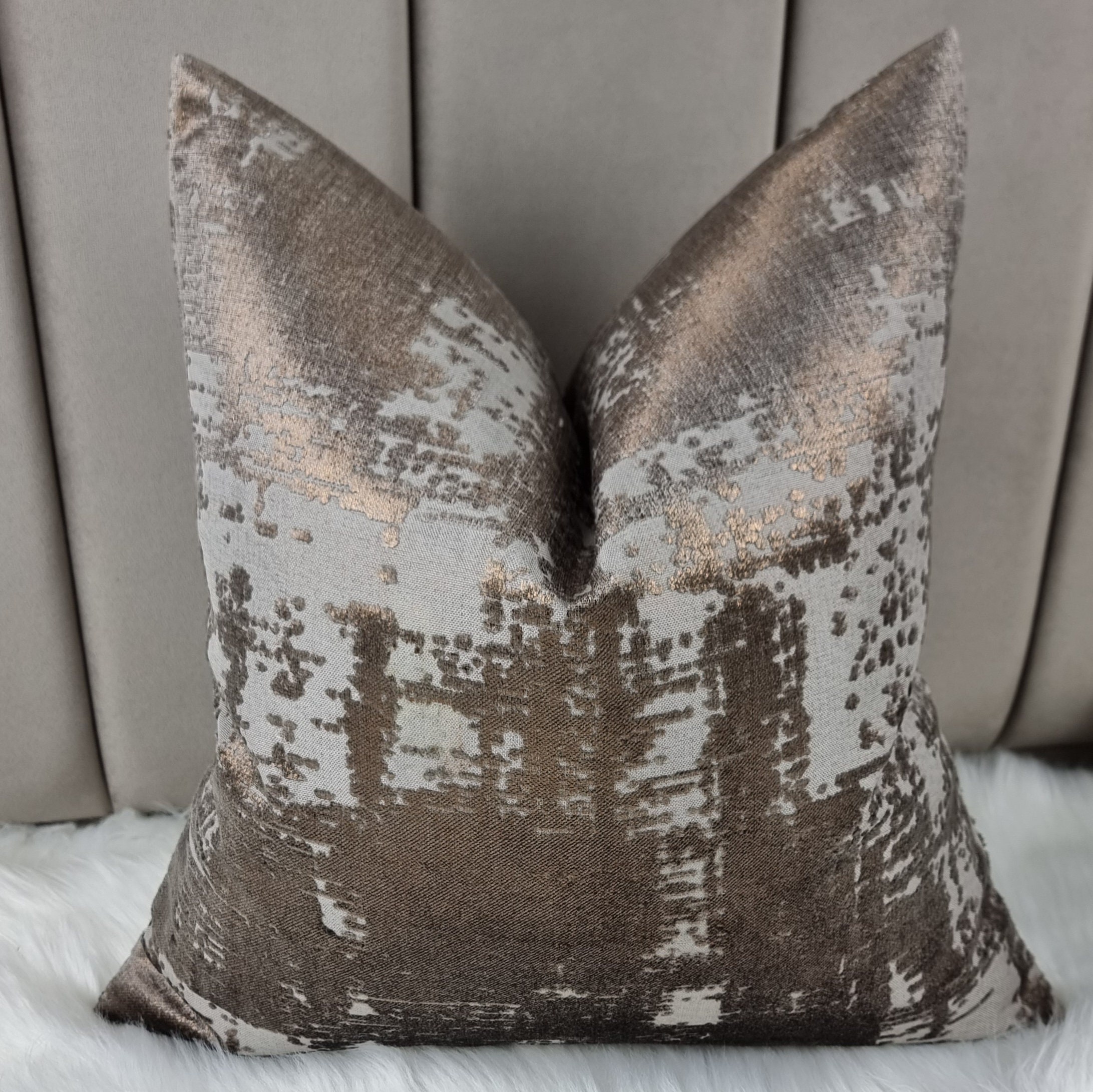 mink velvet cushions
