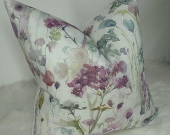 Voyage Maison Summer Country Floral Fabric Cushion Cover Country Home Meadow Flowers for couch sofa statement Cover