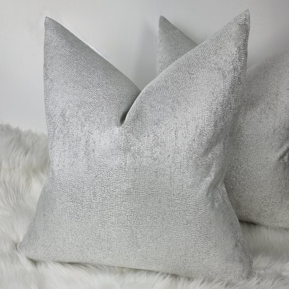 Beautiful Textured Frost Ice Cushion Cover Luxury Satin Fabric Modern Sofa Bed Pillow Cover Perfect for Grey Sofa Cushion Etsy Canada