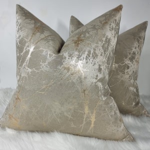 Luxury Lava Stone Cushion Cover Marble design  For New Home Luxury Designer Handmade Pillow / Cushion Cover (ONLY COVER)