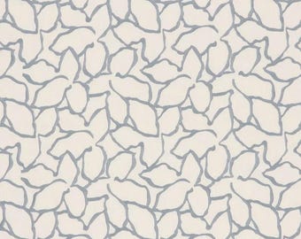 Tela Calathea bordada John Lewis, color pizarra, adecuada para cojines, tapicería para decoración del hogar, diseño de hojas de arce