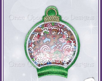 Ornament Add-on MEar 2 vers ITH Digital Machine Embroidery Design - INSTANT Download