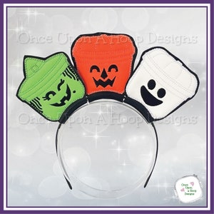 Mc D Happy Buckets 3-piece Set ITH Digital Machine Embroidery Design - INSTANT Download