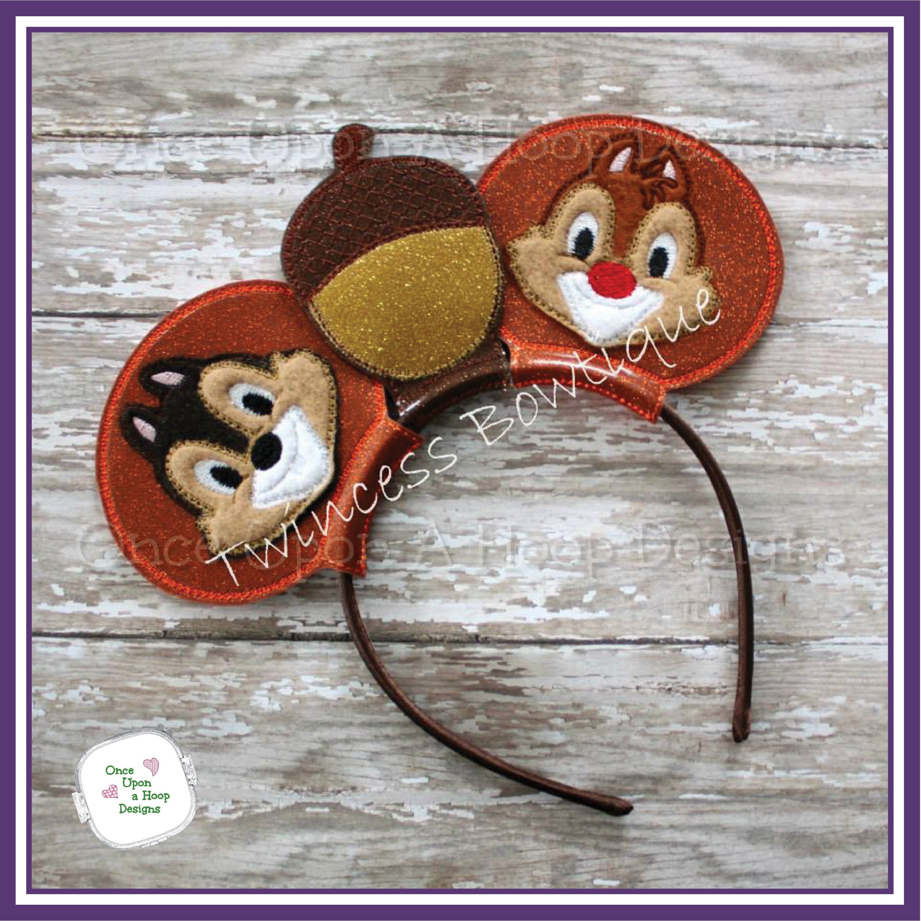 chip-n-dale-disney-ears-mickey-and-friends-ears-acorn-ears-squirrel