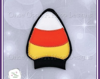 Candy Corn AO Center Add-on ITH Digital Machine Embroidery Design - INSTANT Downloa