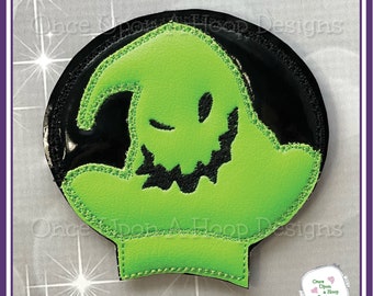 NBC Oogie Face Mouse Ear Add-on ITH Digital Machine Embroidery Design - INSTANT Download