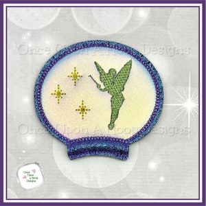 Tinker Fairy Sil MEar Add-On ITH Digital Machine Embroidery Design - INSTANT Download
