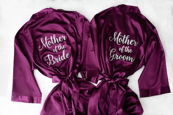 Mother of Bride Robe, Bridesmaids Robe, Bride Robe, Bridesmaid Proposal Gifts, Wedding Robes, Personalized Bridal Robes, Bridal Party Robes