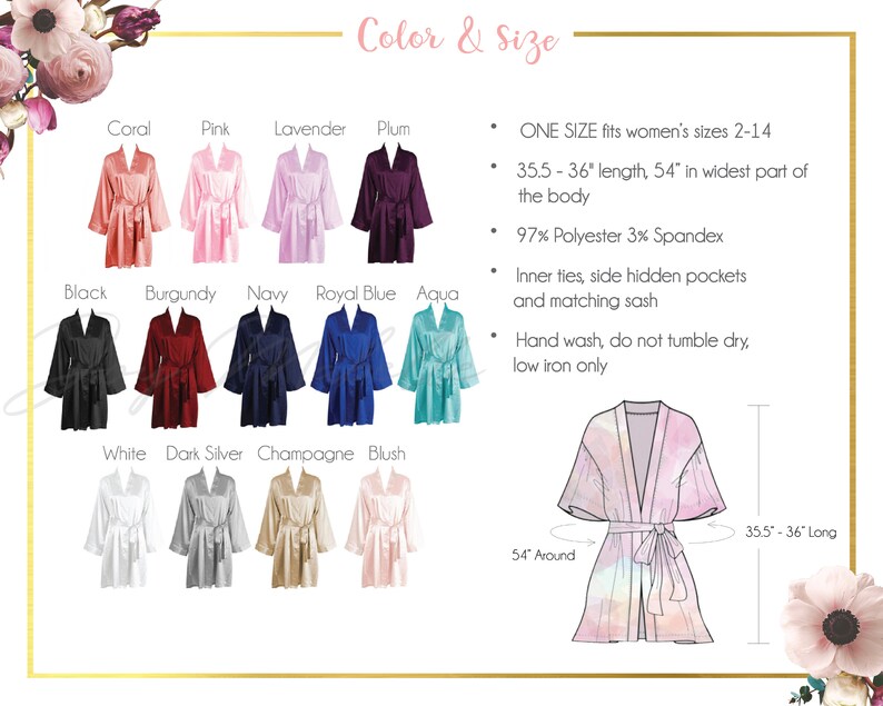 Bridesmaid Robes Navy Robes Personalized Bridesmaid Robes Wedding Gifts Maid of Honor Bridesmaid Bridesmaid Gifts Bride Robe