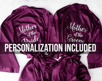 Mother of Bride Robe, Bridesmaids Robe, Bride Robe, Bridesmaid Proposal Gifts, Wedding Robes, Personalized Bridal Robes, Bridal Party Robes