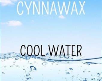 COOL WATER Type Soy & Beeswax Melts