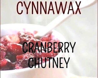 CRANBERRY CHUTNEY Soy & Beeswax Melts