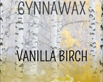 VANILLA BIRCH Type Soy & Beeswax Melts