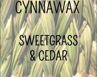 SWEETGRASS & CEDAR Soy and Beeswax Melts