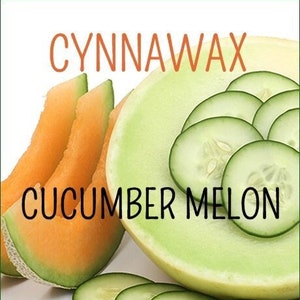 CUCUMBER MELON Soy & Beeswax Melts