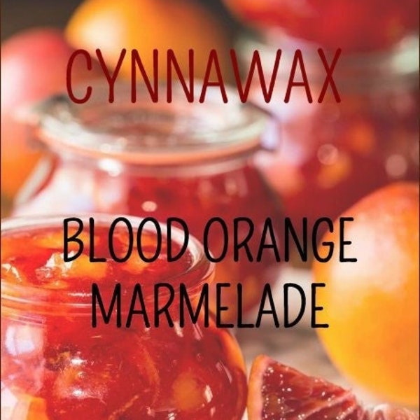 BLOOD ORANGE MARMALADE Soy & Beeswax Melts