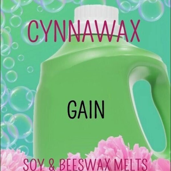 GAIN Type Soy & Beeswax Melts