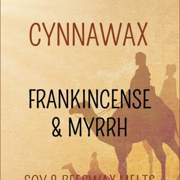 FRANKINCENSE & MYRRH Soy Beeswax Melts