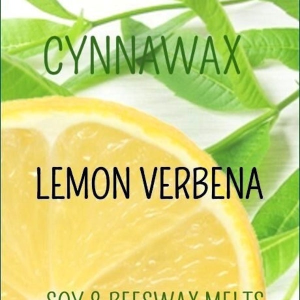 LEMON VERBENA Soy & Beeswax Melts