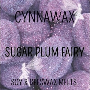 SUGAR PLUM FAIRY Soy & Beeswax Melts