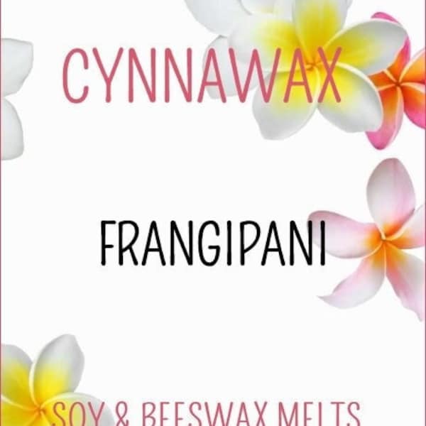 FRANGIPANI Soy & Beeswax Melts