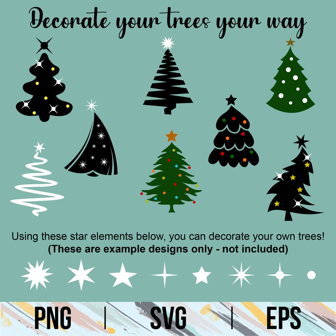 Christmas Tree SVG Christmas Svg Bundle Xmas Tree Svg Cut File Cricut ...