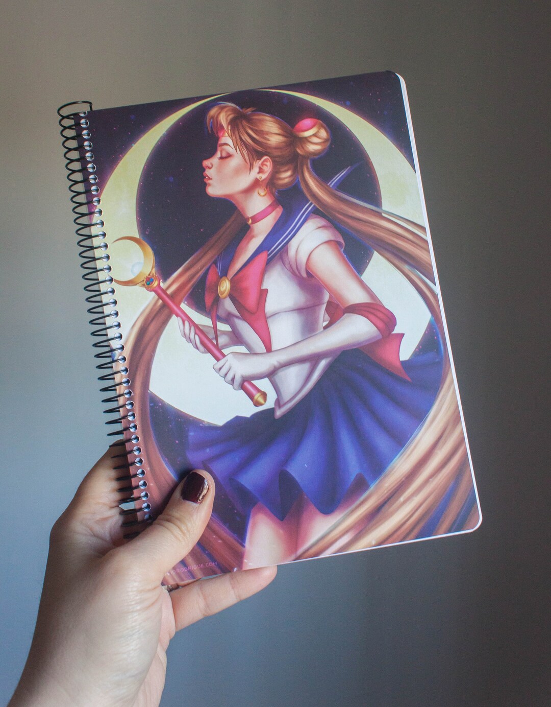 Sailor Moon Notebook, Sailor Moon Notebook Spiral, Sailor Moon A5 ...
