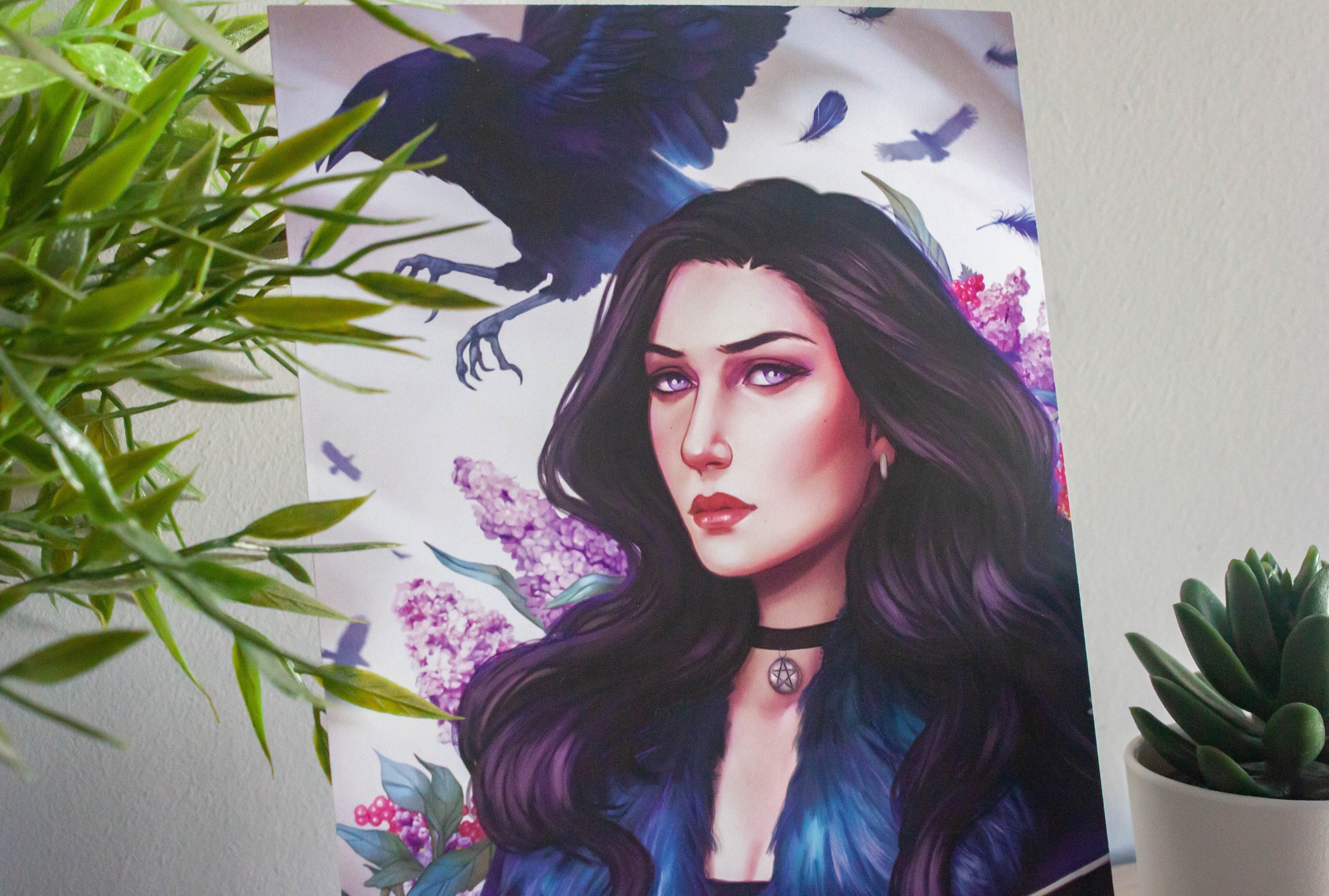 Yennefer de vengerberg Art Print by Haldor-Hawke