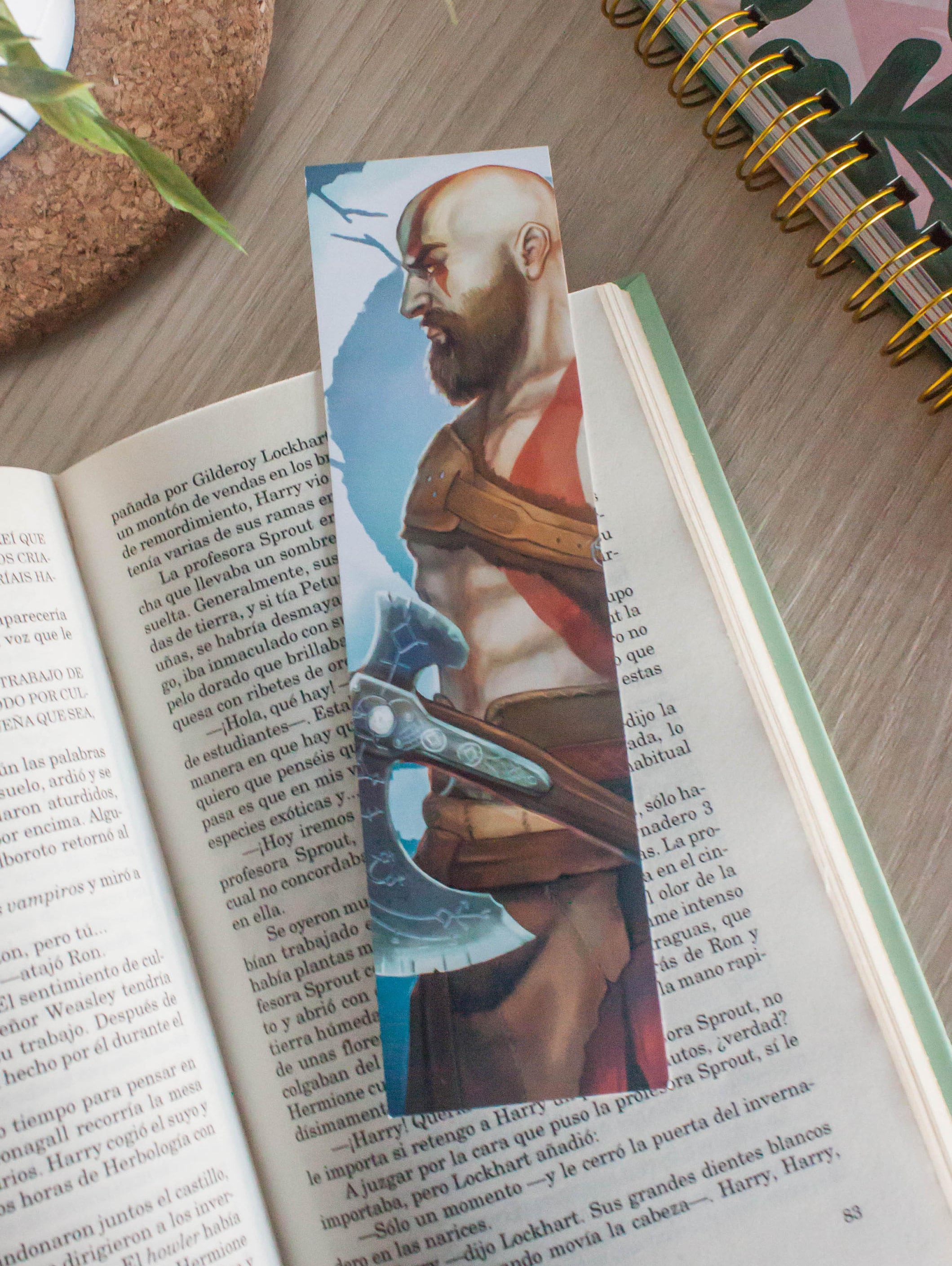 God of War bookmark Kratos bookmark video game bookmark Etsy