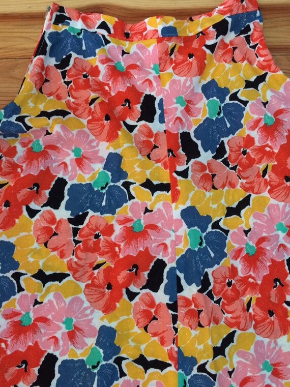 1980's vintage skirt. Fabulous vibrant colourful vint… - Gem
