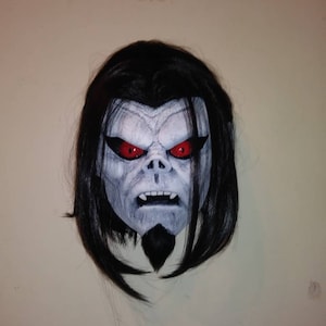 Morbius Inspired Foam Filled Latex Wall Hanging Prop