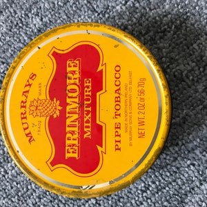 Boîte à tabac à pipe Erinmore vintage