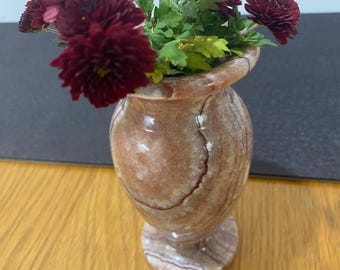 Vase rose Alebastar